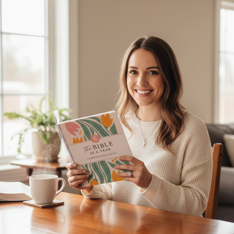 The Bible in a Year - 52 - Week Guided Study Bible (A4)