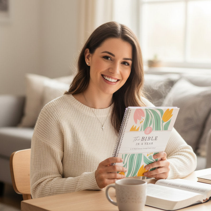 The Bible in a Year - 52 - Week Guided Study Bible (A4)